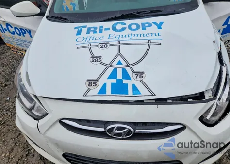 2015 Hyundai Accent Gs z USA, uszkodzony, nr VIN KMHCT5AE5FU199622